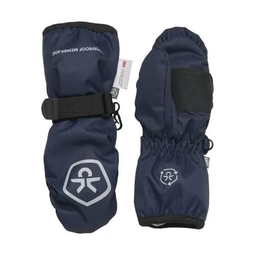 Color Kids Mittens Waterproof - total eclipse