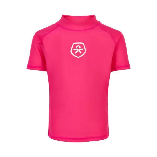 Color Kids T-Shirt Solid UPF 50+ - pink yarrow