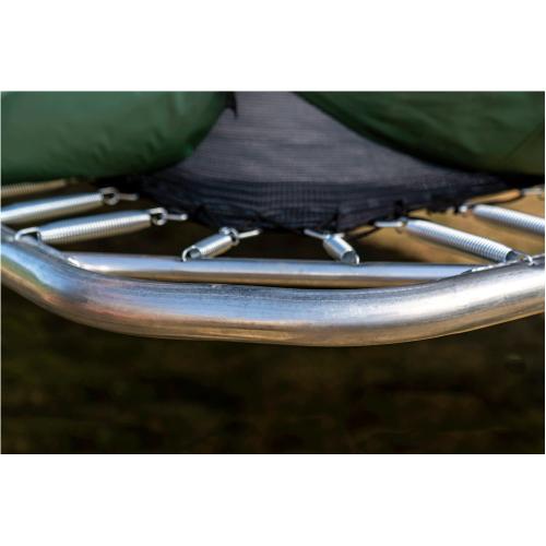 Jumpking Trampolin rect. Deluxe 244x366cm - schwarz