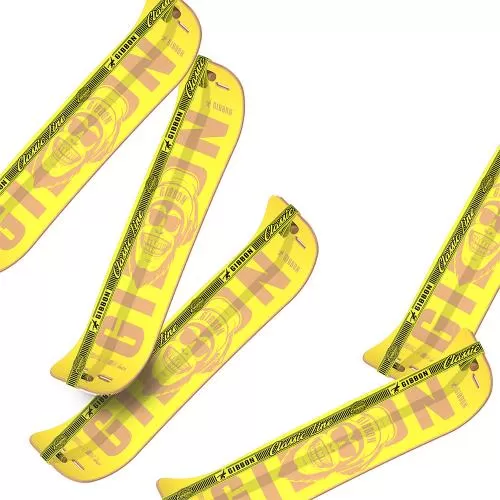 Gibbon Slackboard Set Bonzo Classic - yellow
