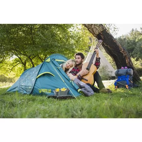 Bestway Zelt Pavillo Coolrock 2 220 x 120 x 90cm - blau gelb