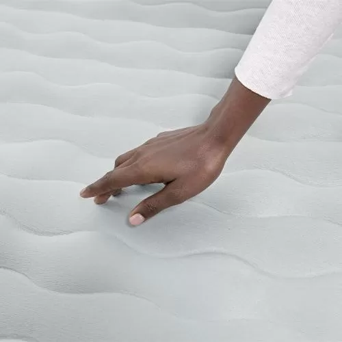 Bestway Fortech Snugable Top Air Mattres s with Built-in AC Pump 203x152x46 cm - grey