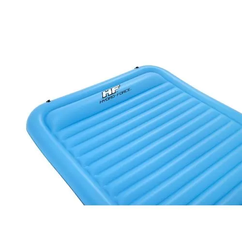 Bestway Hydro-Force Sun Soaker Giant Inf latable Floating Platform 290 x 191 cm - blue