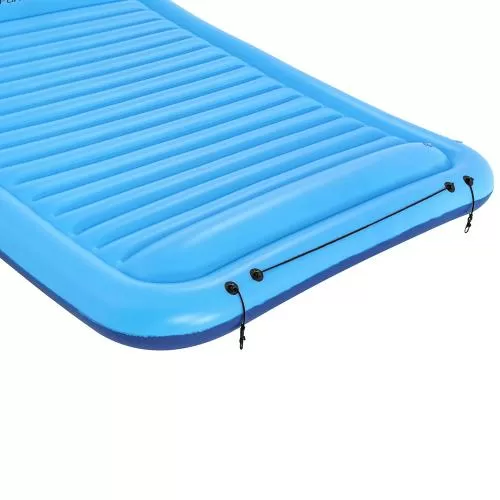 Bestway Hydro-Force Sun Soaker Giant Inf latable Floating Platform 290 x 191 cm - blue
