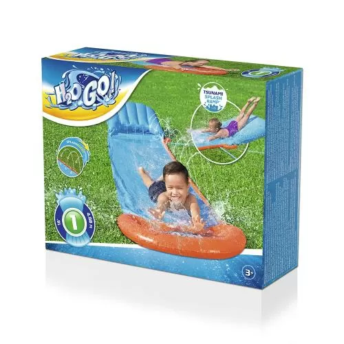 Bestway H2OGO! Tsunami Splash Ramp Wasse rrutsche 488 cm - blau orange