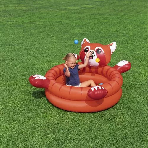 Bestway Bällebad Playful Red Panda mit 5 0 Spielbällen