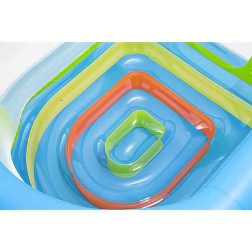 Bestway Jump-O-Rama aufblasbare Hüpfburg 170 cm x 158 cm x 127 cm - blau grün