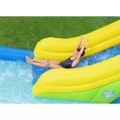 Bestway H2OGO! Mount Splashblast Kids Inflatable Mega Water Park 435 x 286 x 267 cm - multicolored