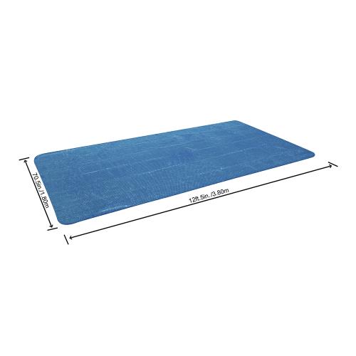 Bestway Solarabdeckplane 404 und 412 cm - blau