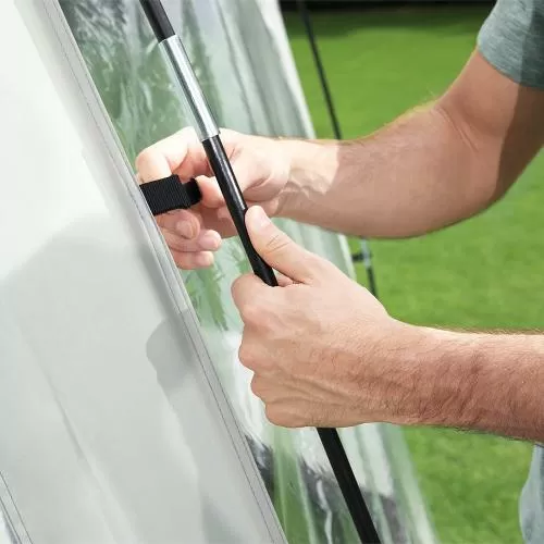 Bestway Pavillon für runde Pools 488 cm - grau
