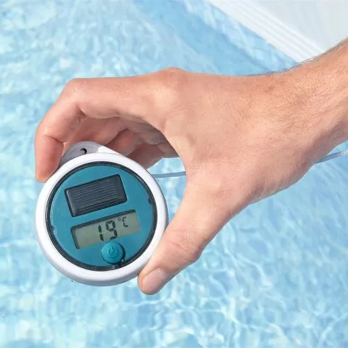 Bestway Digital Floating Pool Thermomete r - blue white