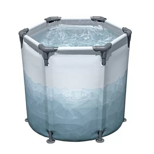 Bestway Lay-Z-Spa® Glacial Dip Cold Plunge Recov ery Ice Bath Pod 1-Person - blue