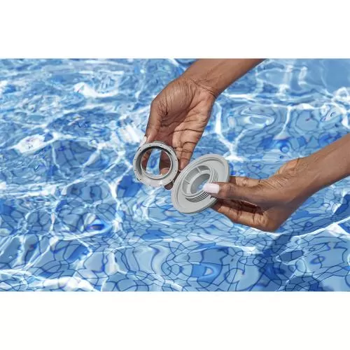 Bestway LAY-Z-SPA Xtras LED-Wasserfall - grau
