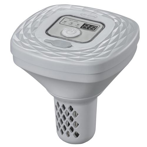 Bestway LAY-Z-SPA Xtras schwimmende, akk ubetriebene Salzwasseranlage 0,5 g/h - grau