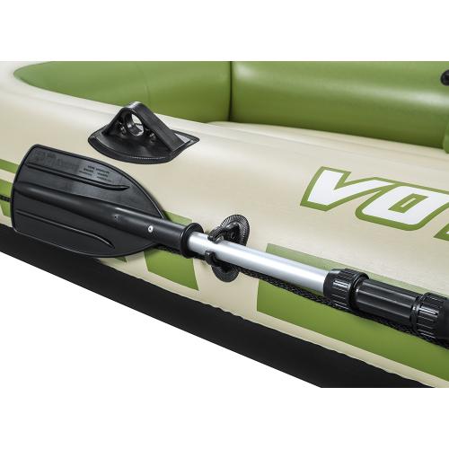 Bestway Hydro Force Voyager X4 Inflatable 4-Pers on Raft set 350 x 145 cm - navy