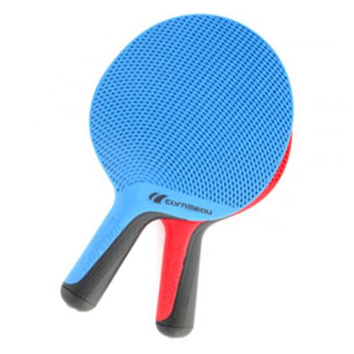 Cornilleau Tischtennisschläger Softbat D uo - blau rot