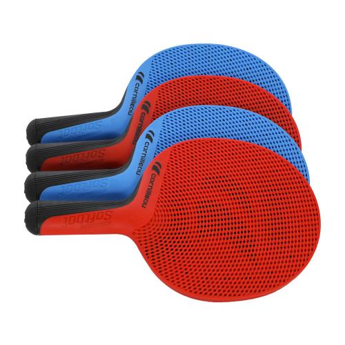 Cornilleau Table tennis rackets Softbat  Quattro - blue red
