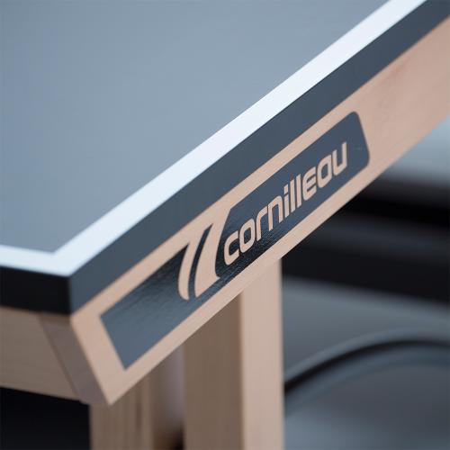 Cornilleau Tischtennistisch Competition  850 Wood ITTF - grau blau