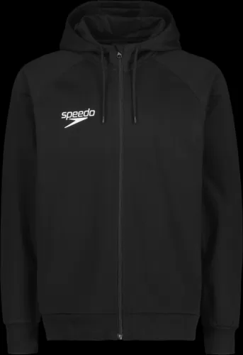 Speedo Hooded Sweat jacket Unisex Sma Teamwear Male Adult - Black