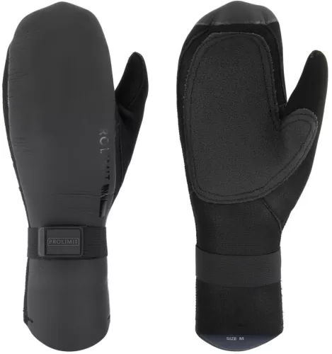 Prolimit Mittens Closed Palm/Direct Gri - Black