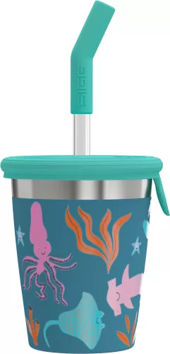 Sigg KIDS STRAW CUP BLUE WORLD 0.35 L