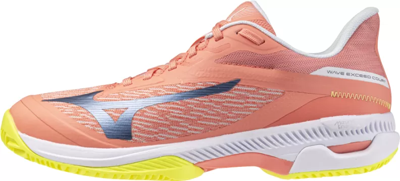 Mizuno Sport WAVE EXCEED COURT PADEL Padel - desert flower/wild wind/yellow