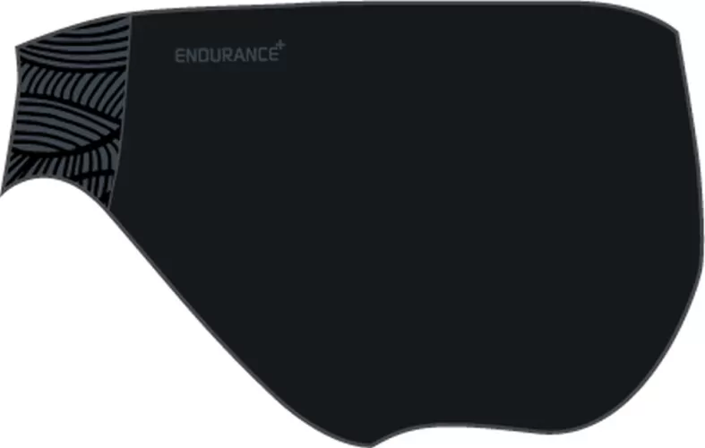 Speedo Allover 7cm Brief Swimwear Male Adult - Black/USA Charcoa