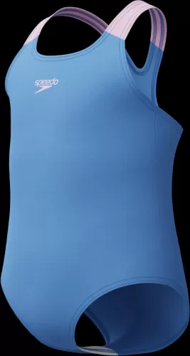 Speedo Solid Medalist 1pc Swimwear Female Infant/Toddler - Periwinkle Blue