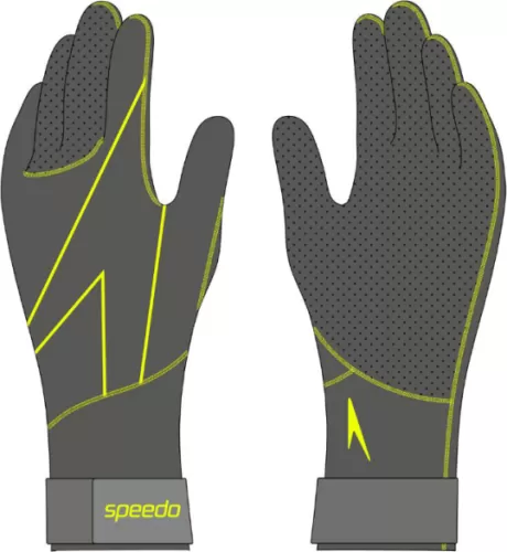 Speedo Swim Gloves Accessoires - BLACK/YELLOW