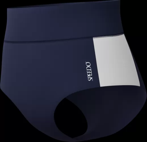 Speedo CB Banded Boyleg Btm Swimwear Female Adult - Peacoat