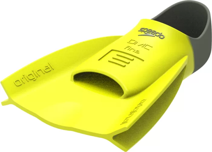 Speedo Dmc Original Fin Accessories - Hyper Yellow/ Olive