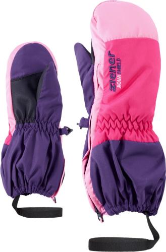 Ziener LEVI AS Kinder Skihandschuh - dark purple (Grösse: 86cm)
