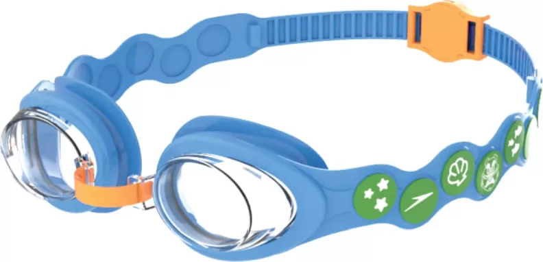 Speedo Infant Spot Goggle Unisex Infant/Toddler (0-6) - Azure Blue/Fluo G