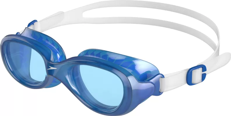 Speedo Futura Classic Junior Goggles Junior - Clear/Neon Blue