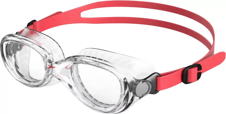 Speedo Futura Classic Junior Junior Unisex - Lava Red/Clear