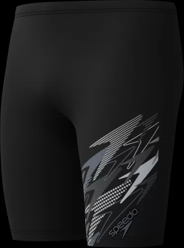 Speedo Medley Logo Jammer Swimwear Male Adult - Anthracite/Lead Grey