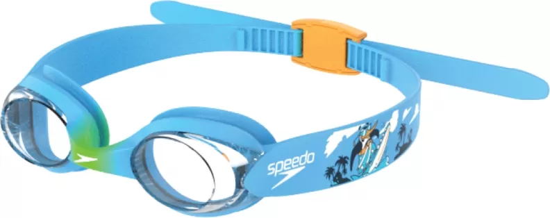 Speedo Infant Illusion Goggle Unisex Infant/Toddler (0-6) - Azure Blue/Fluo G