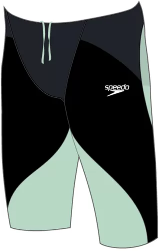 Speedo Fastskin Junior LZR Ignite Jam Race Junior - Black/Green Glow