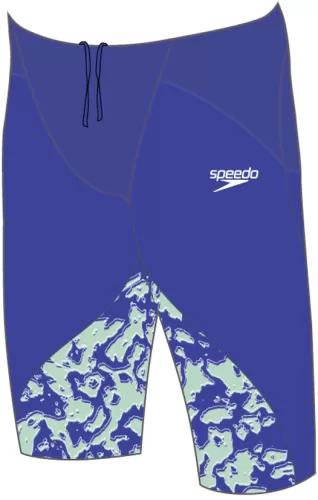 Speedo Fastskin Junior LZR Ignite Jam Race Junior - Cobalt Pop/Green