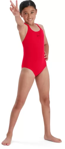 Speedo ECO Endurance+ Medalist Swimwear Female Junior - Fed Red