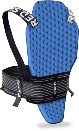 SHRED. 2ND SKIN BACK PROTECTOR HD NAK BACK PROTECTION - black/blue