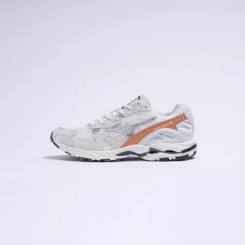 Mizuno Sport WAVE RIDER 10 PREMIUM Sportstyle - snow white/dawn blue/sun baked