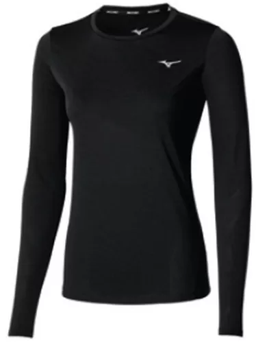 Mizuno Sport Core Impulse LS tee Apparel - black