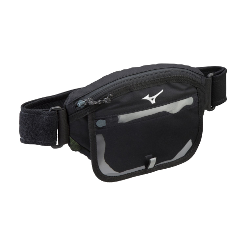 Mizuno Sport Waist Pouch Medium - Sumi/Black