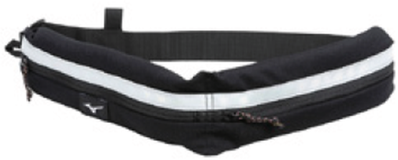 Mizuno Sport 2WAY BELT-PORCH NR Luggage - black/light gray