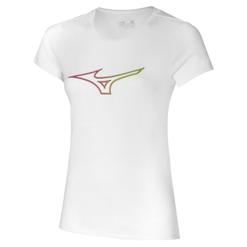 Mizuno Sport RB Logo Tee - White