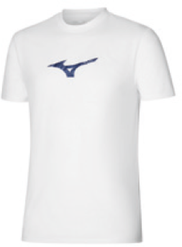 Mizuno Sport Athletics RB Tee Apparel - white