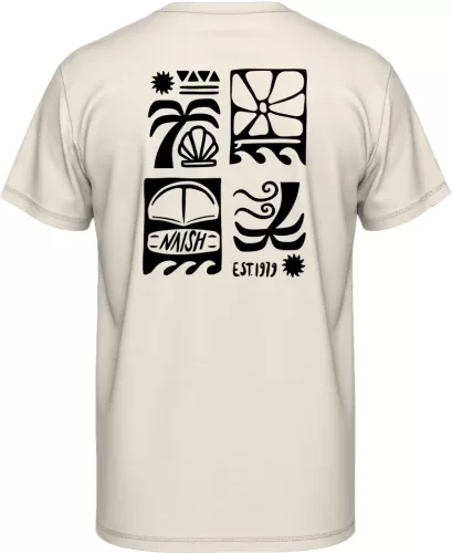 Naish Loose Fit T-Shirt Est. 1979 518.05373 & 518.05374 - Sand