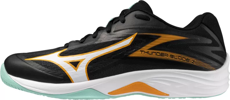 Mizuno Sport THUNDER BLADE Z Volleyball - black/tangelo/ice green