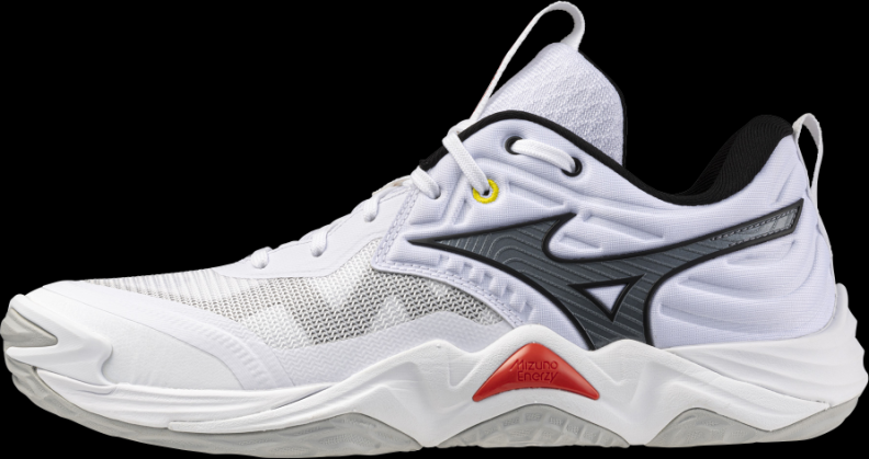 Mizuno Sport WAVE MOMENTUM ELITE Volleyball - white/black/fiery red